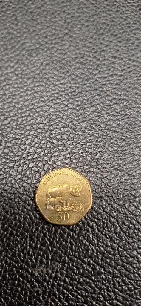 2#    Tanzania 50 shilingi 2015, Postzegels en Munten, Munten | Afrika, Ophalen of Verzenden, Tanzania