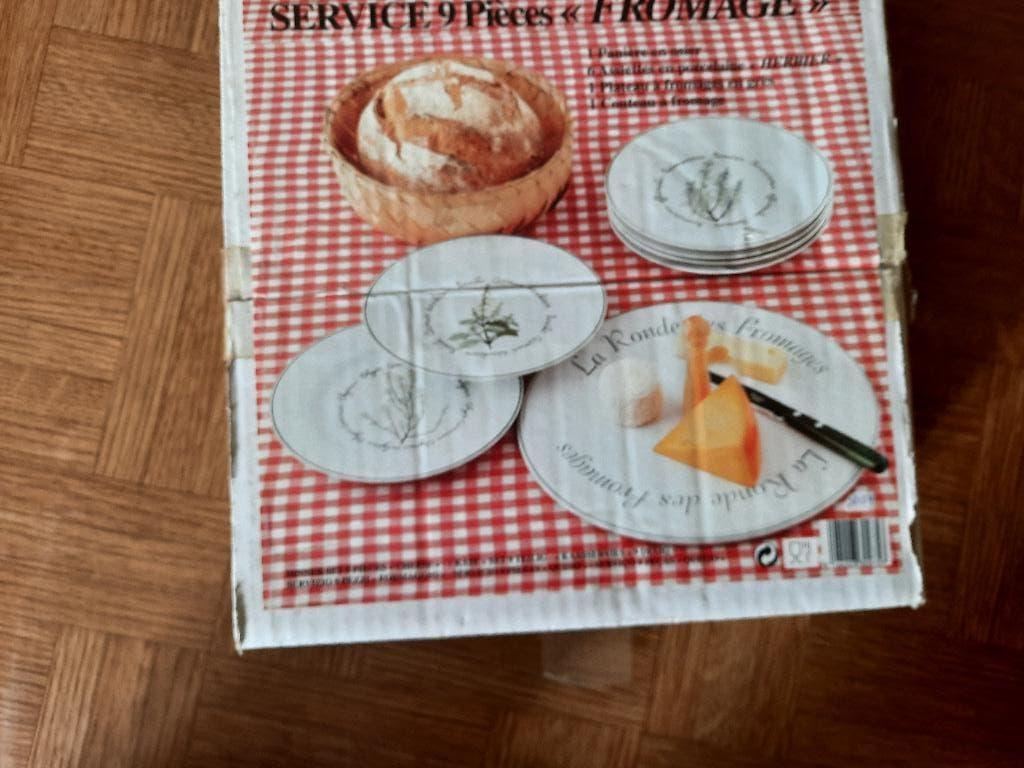 splinternieuw luxe kaas servies, Ophalen of Verzenden, Nieuw