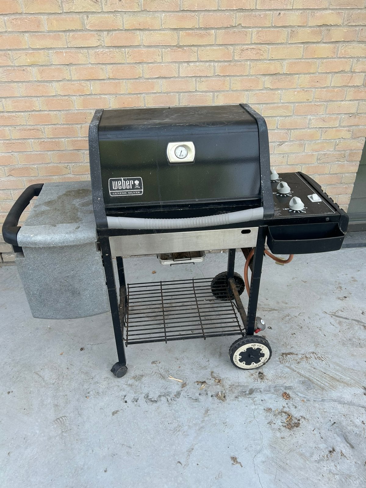 Weber Genesis Silver, Enlèvement, Utilisé