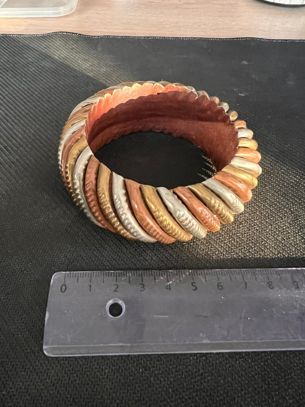 Armband uit hout, Handtassen en Accessoires, Ophalen of Verzenden, Zo goed als nieuw, Hout