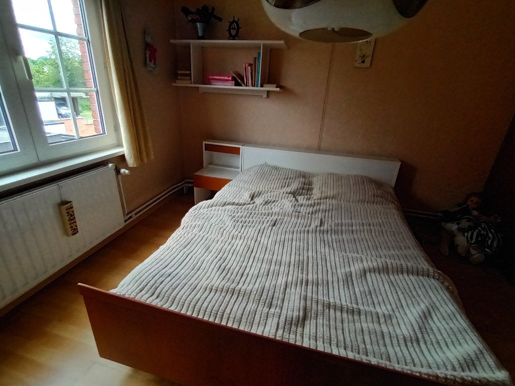 Chambre vintage des années 70., Maison & Meubles, Chambre à coucher | Chambres à coucher complètes, Enlèvement, Utilisé, Deux personnes