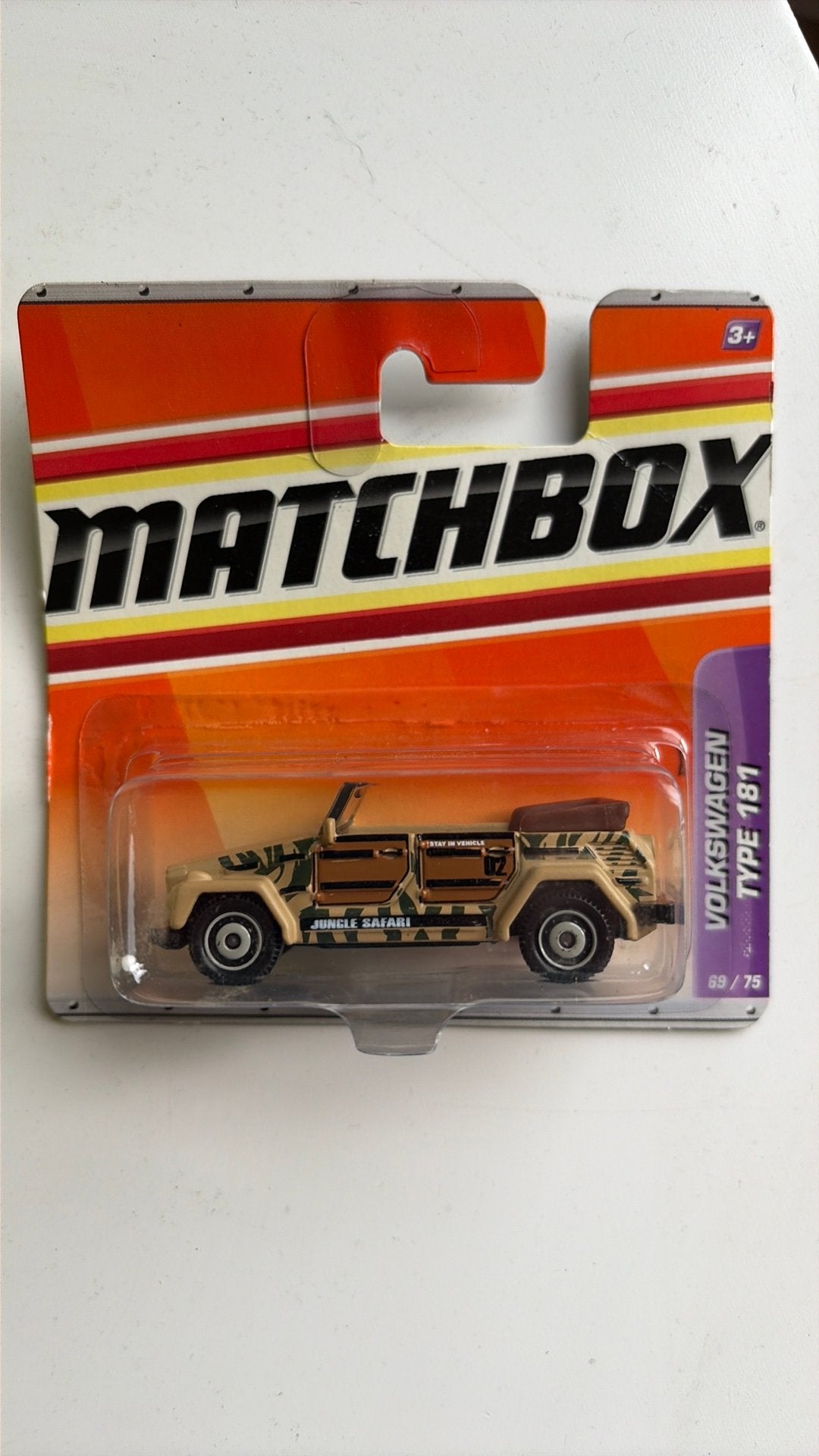 Matchbox Jungle Explorers (2009) Tan Volkswagen Type 181, Ophalen, Nieuw