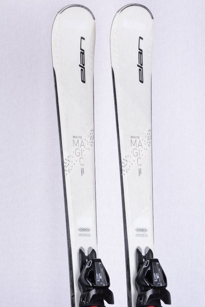 152; 158 cm dames ski's ELAN WHITE MAGIC 2023, grip walk, Autres marques, Carving, Skis, 140 à 160 cm