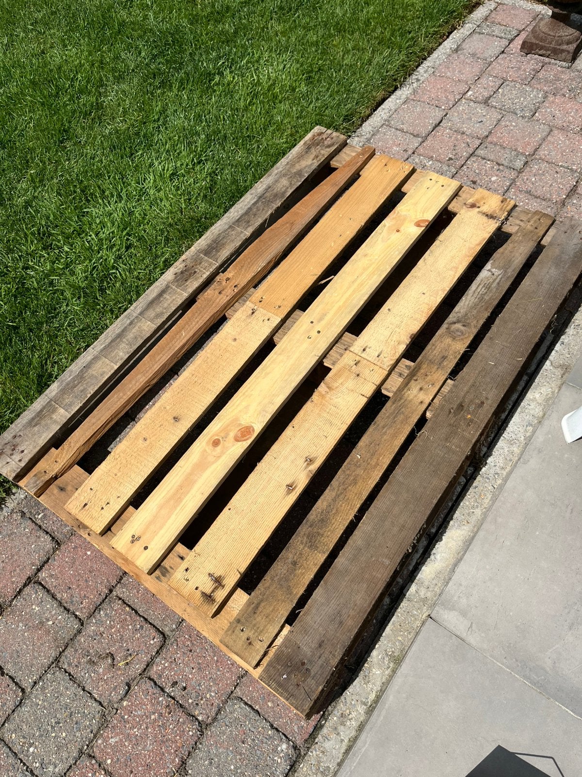 Pallet gratis af te halen, Doe-het-zelf en Bouw, Hout en Planken, Ophalen, Gebruikt, Pallet