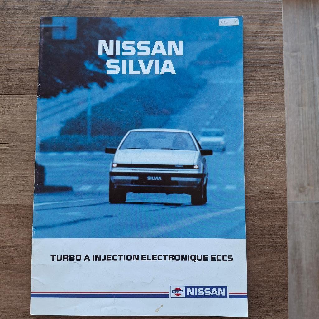 NISSAN  SYLVIA  12/86, Boeken, Auto's | Folders en Tijdschriften, Ophalen of Verzenden, Zo goed als nieuw, Nissan