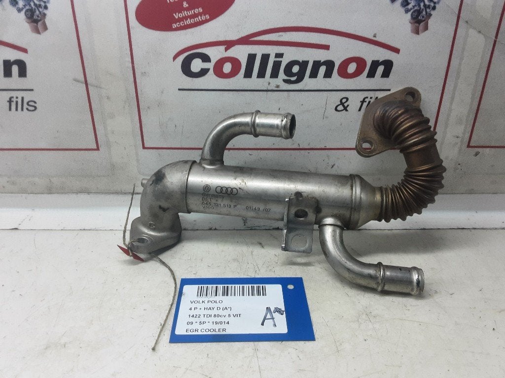 REFROIDISSEUR EGR Polo IV (9N1 / 2/3) (045131513P), Volkswagen, Mevr. I. Hauben, Utilisé, Rue de l'Espoir 34 34
4030  GRIVEGNÉE, BE