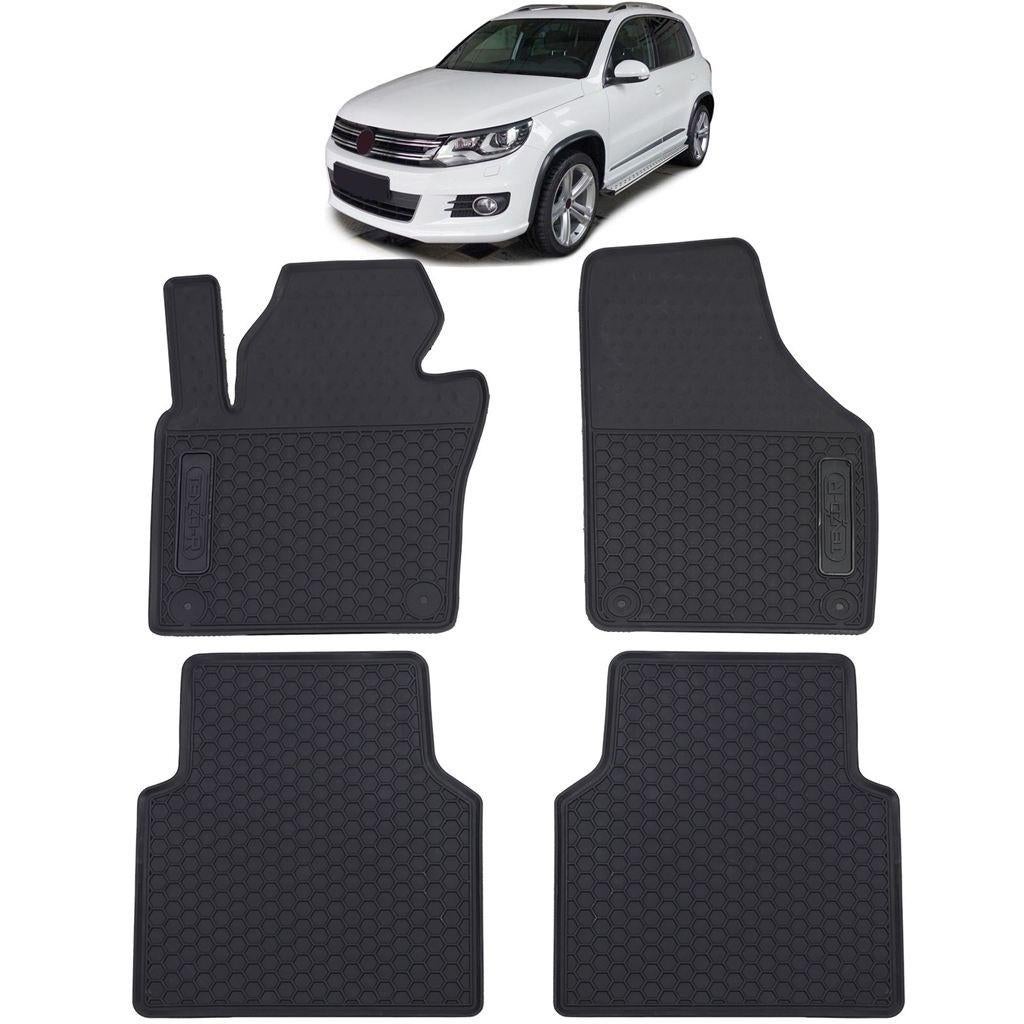 Rubber Automatten Geschikt Voor Vw Tiguan 5N 2007 t/m 2018, Verzenden