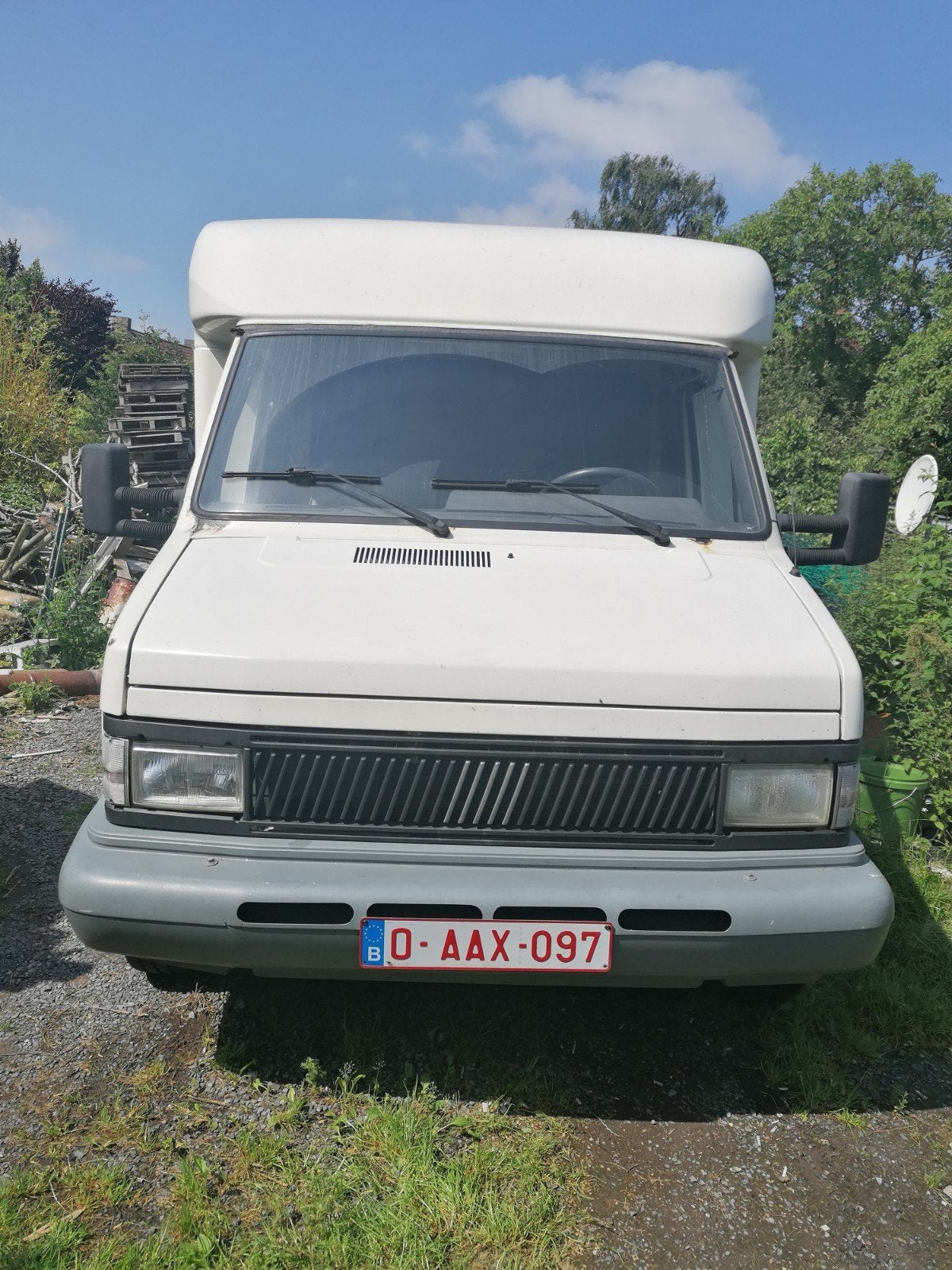 Camping, Standaard zit, Fiat, Afzuigkap, Buitenlamp