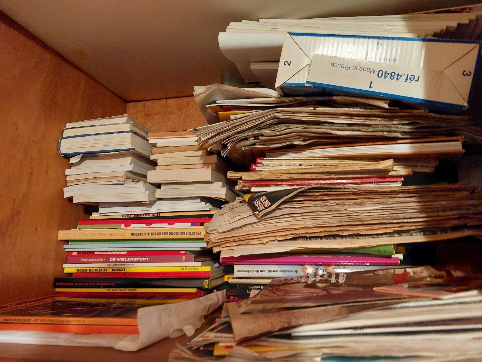 200+ boeken over de wielersport, Ophalen, Gelezen