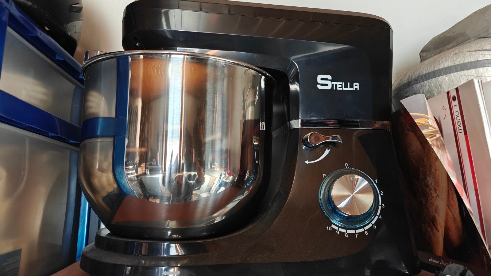 robot culinaire infinity goods mélangeur bol 8L inox, Neuf, Résiste au lave-vaisselle, Enlèvement, 4 litres ou plus