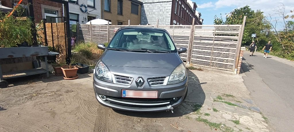Renault Scénic 2009, Autos, Argent ou Gris, Achat, 1440 kg, Noir