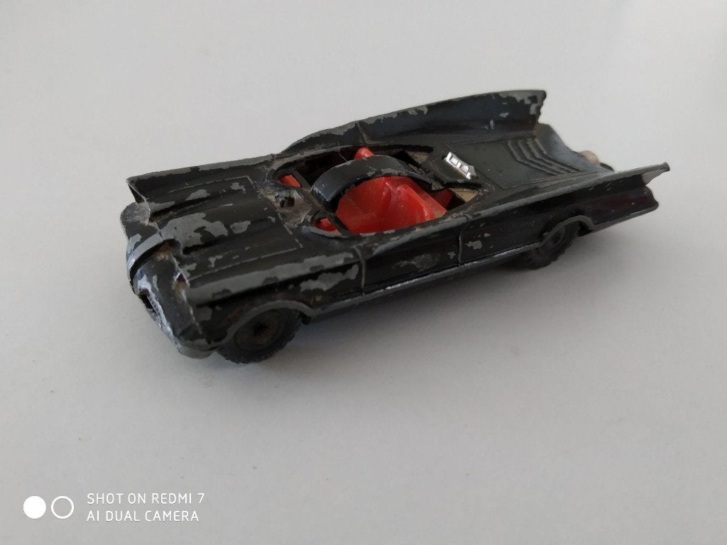 Husky (Corgi Toys) Batmobile vintage., Enlèvement ou Envoi, Utilisé, Voiture
