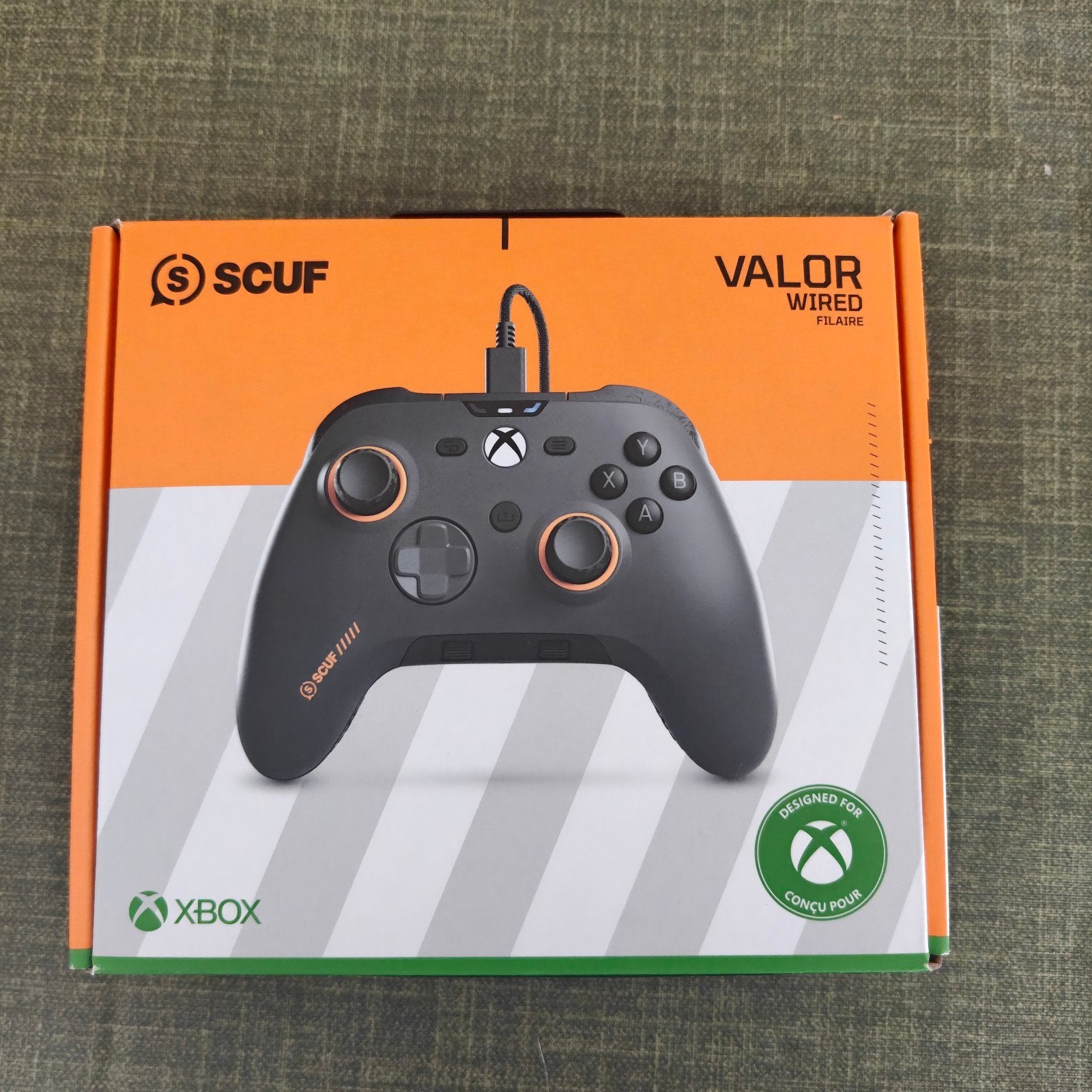 Valor Wired with TMR Steel Gray amper gebruikt, Games en Spelcomputers, Ophalen of Verzenden, Xbox One