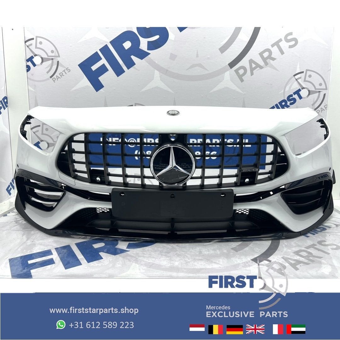 W177 BUMPER FACELIFT A45 VOORBUMPER A KLASSE 2024 A45S AERO, Gebruikt, -, Voor, Ophalen of Verzenden