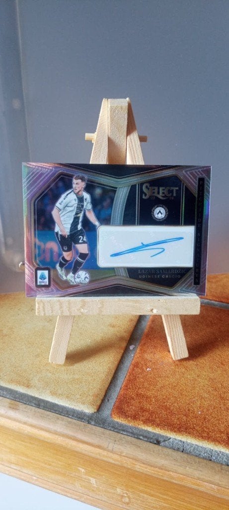 Panini Select Prizm Lazar Samardzic Autographe Signature, Hobby en Vrije tijd, Verzamelkaartspellen | Overige, Ophalen of Verzenden