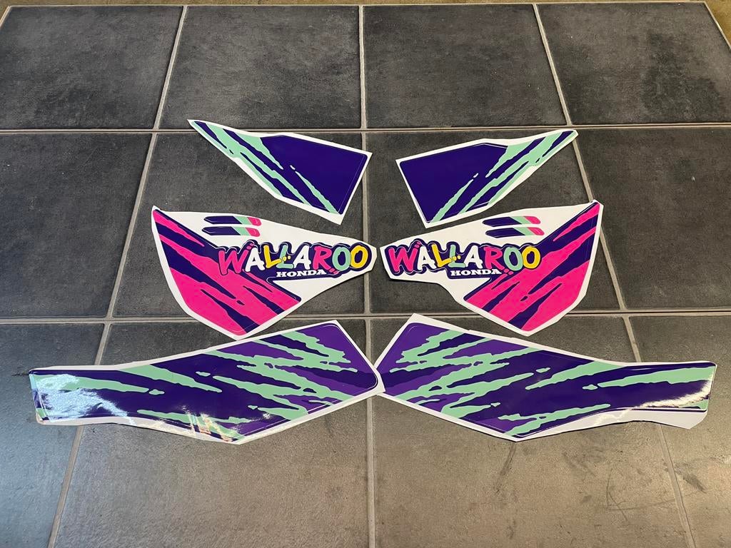 Honda wallaroo sticker, Fietsen en Brommers, Ophalen of Verzenden, Zo goed als nieuw
