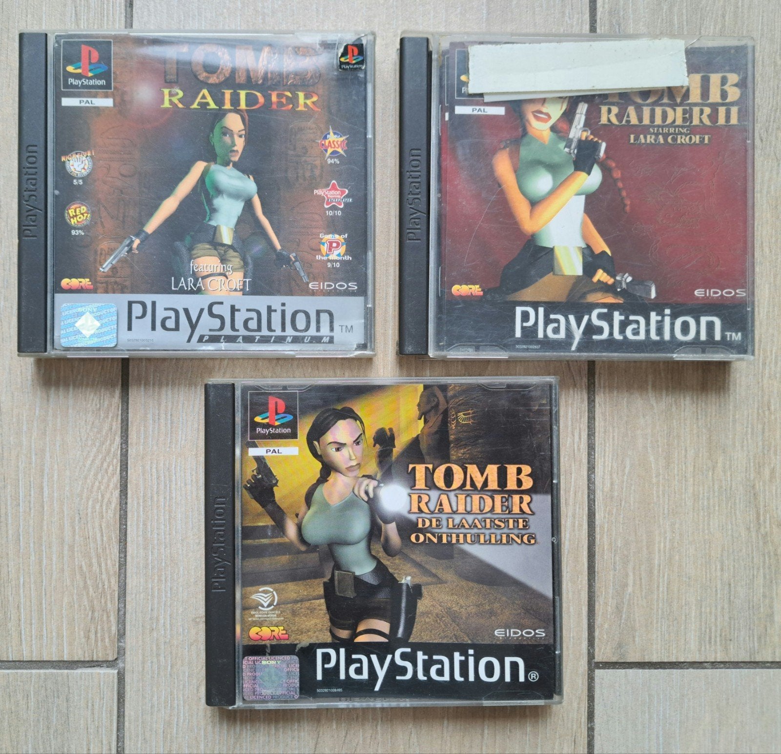 Playstation 1 : Tomb Raider, Consoles de jeu & Jeux vidéo, Enlèvement ou Envoi