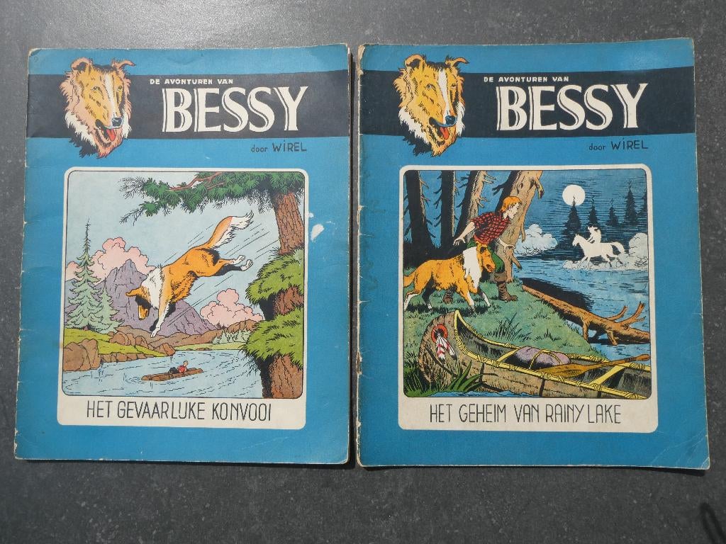De avonturen van Bessy - oude uitgave, Boeken, Gelezen, Wirel, Ophalen of Verzenden, Meerdere stripboeken