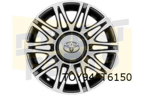 Toyota Aygo velg Aluminium 15'' dubbele 10-spaaks hoogglans, Auto-onderdelen, 15 inch, -, Verzenden, -