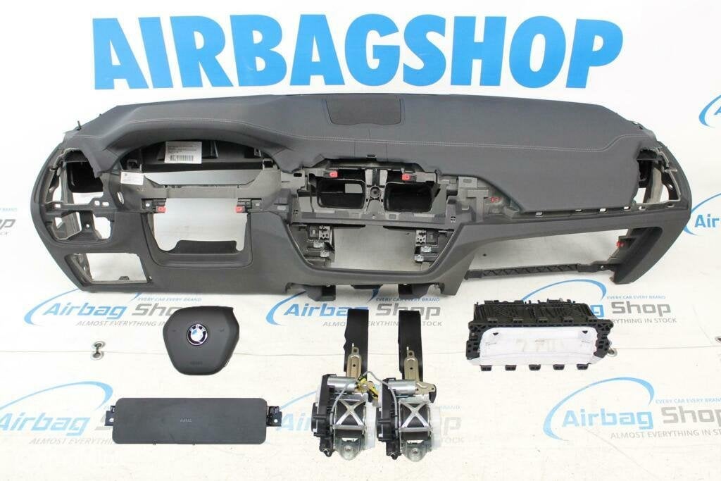 Airbag kit Tableau de bord couture blanc speaker BMW X3 G01