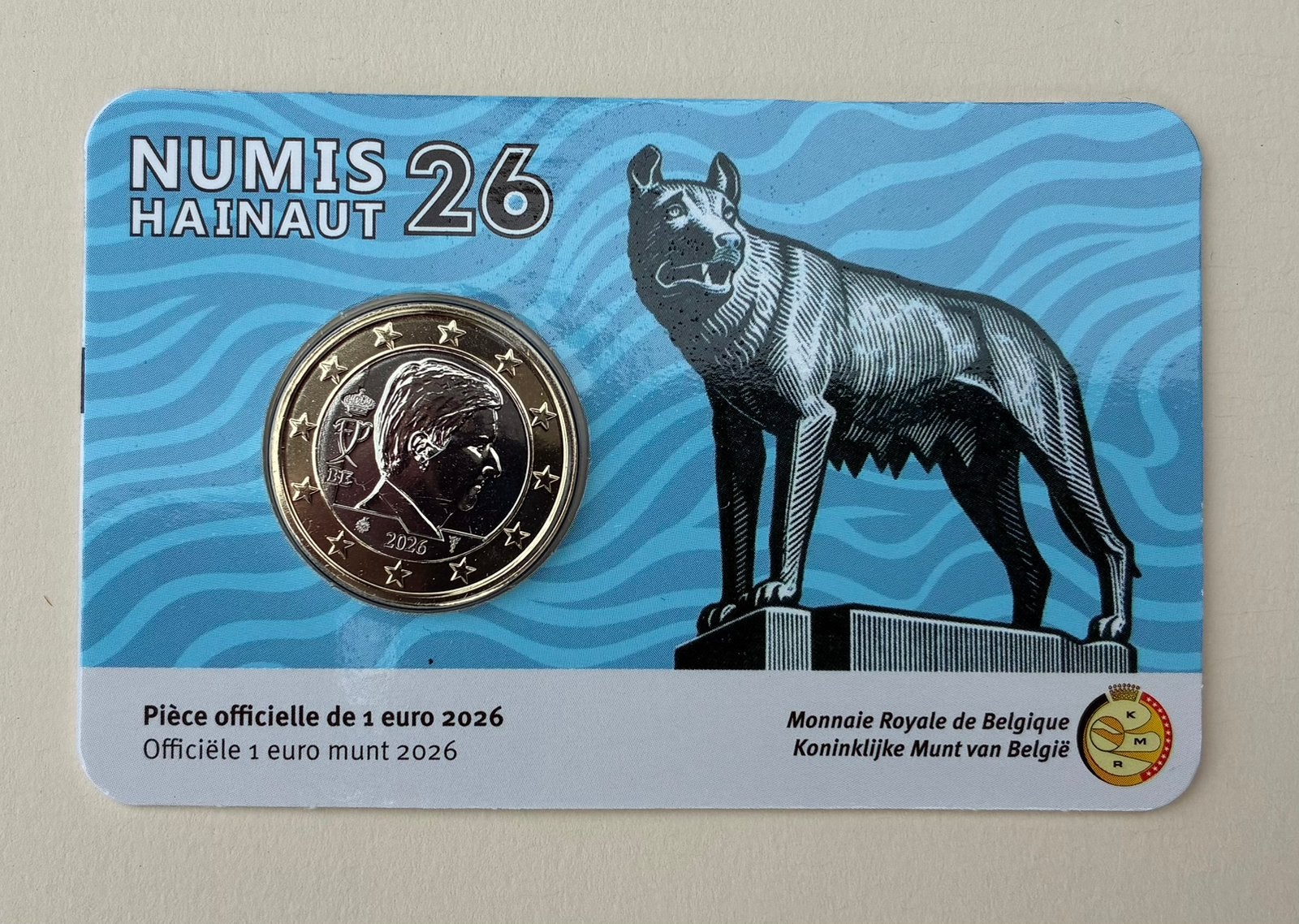 Coincard BU - 1€ Belgique Roi Philippe - NumisHainaut’26, Timbres & Monnaies, Monnaies | Belgique, Envoi, Monnaie en vrac