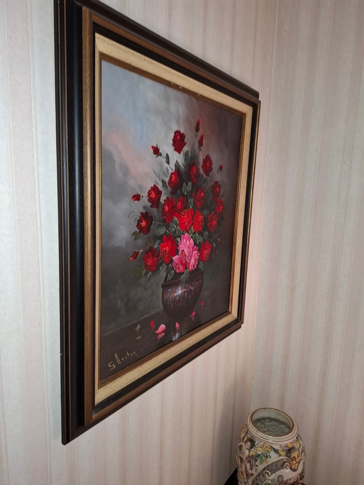 Olieverf schilderij, Antiek en Kunst, Ophalen