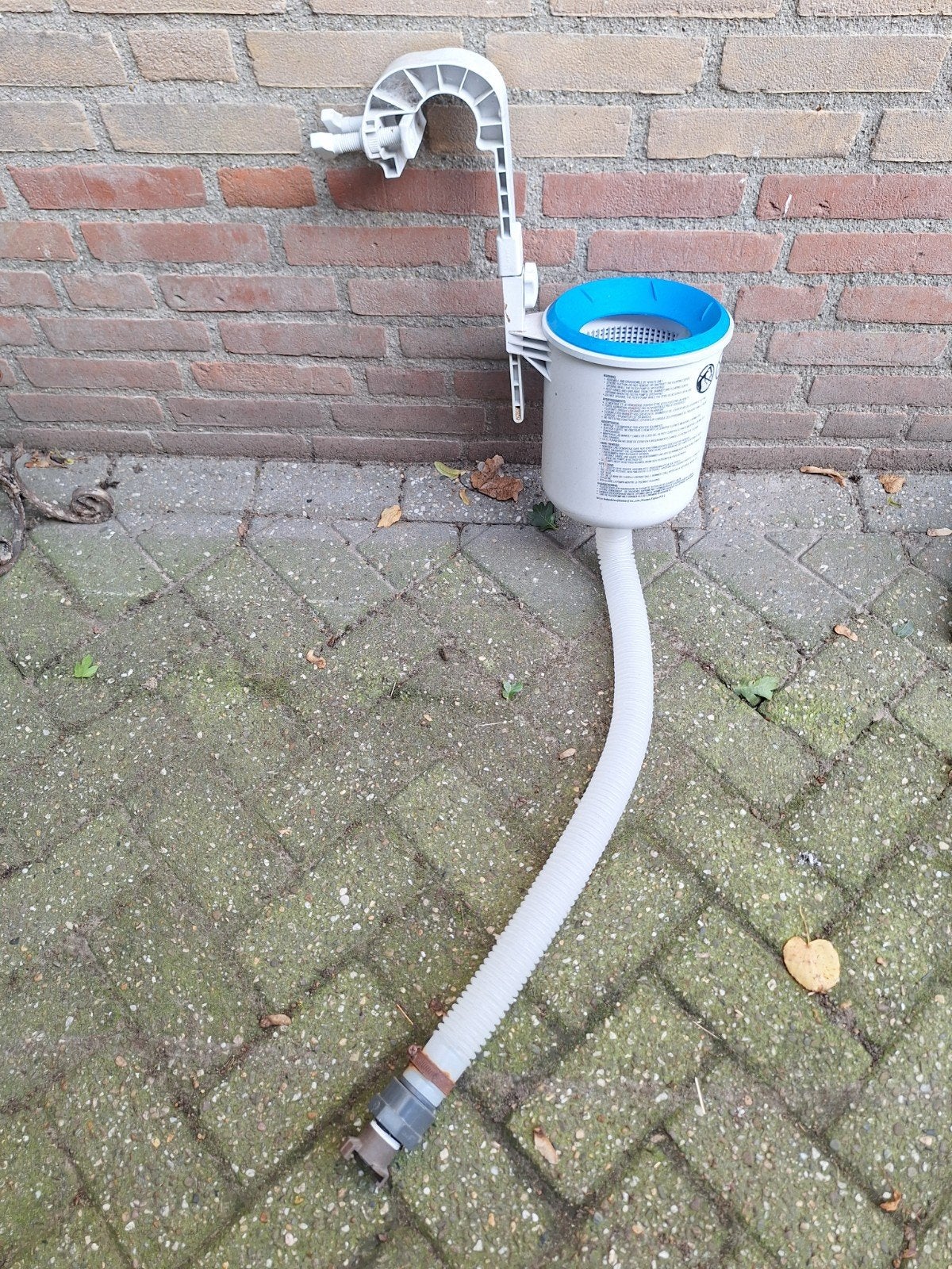 zwembad skimmer met slang en bevestiging, Enlèvement