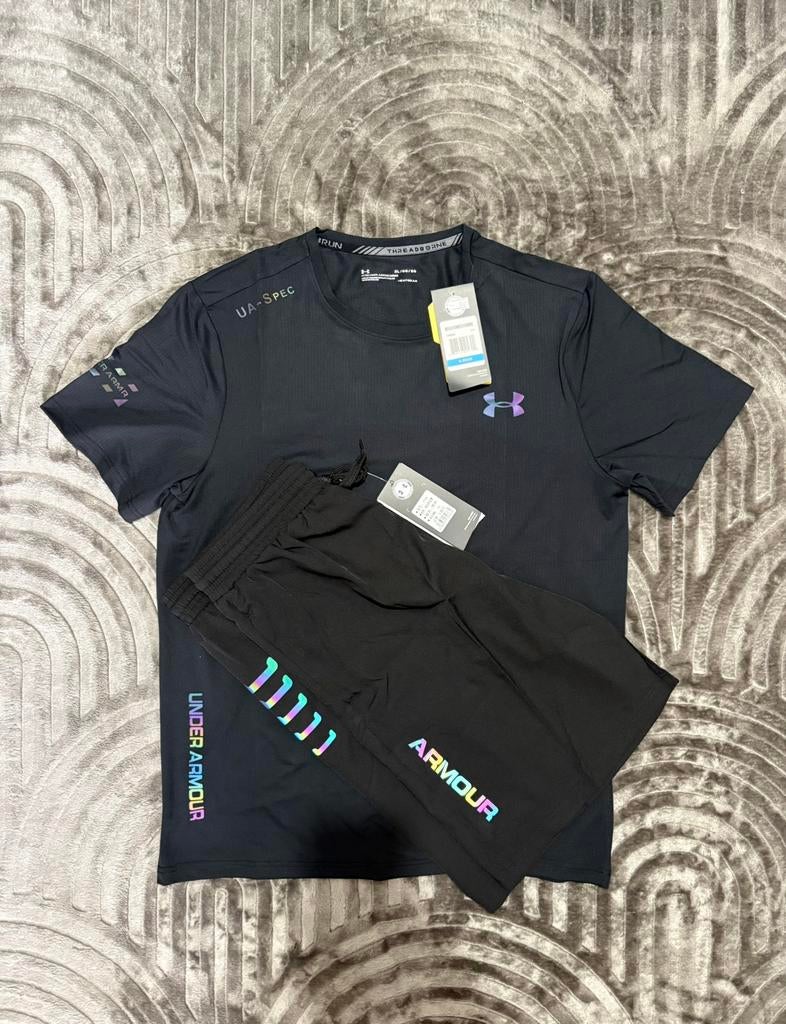 Under Armour zwarte set maat M, Kleding | Heren, Sportkleding, Nieuw, Algemeen, Maat 48/50 (M), Zwart, Ophalen of Verzenden