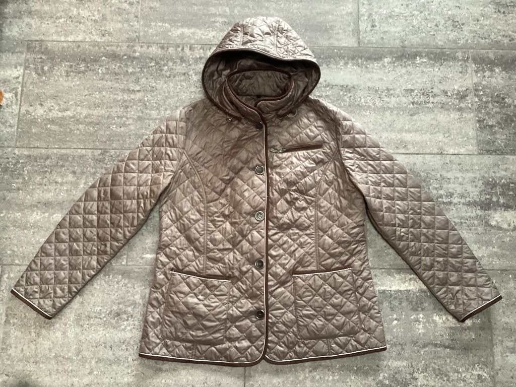 Veste Barbara Lebek 42/44, Taille 42/44 (L), Enlèvement ou Envoi, Comme neuf, Brun