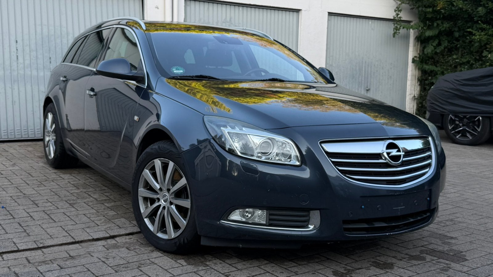 Opel Insignia Automaat Euro 5, Auto's, Euro 5, Zwart, 4 cilinders, Blauw