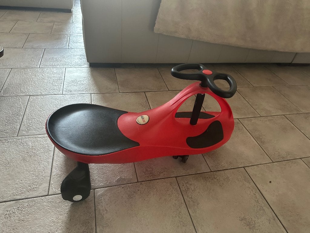 Didicar rood, Kinderen en Baby's, Ophalen, Zo goed als nieuw, Loopvoertuig