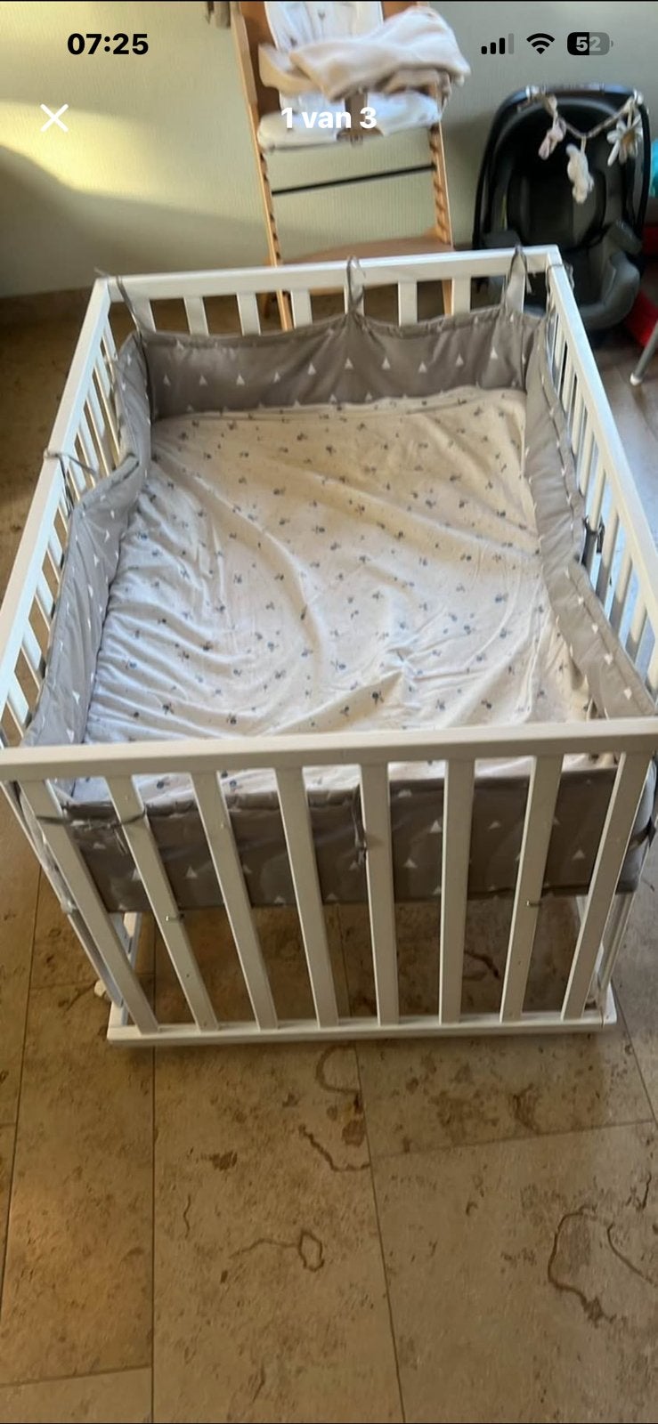 Park met matras en randbescherming, Ophalen, Zo goed als nieuw