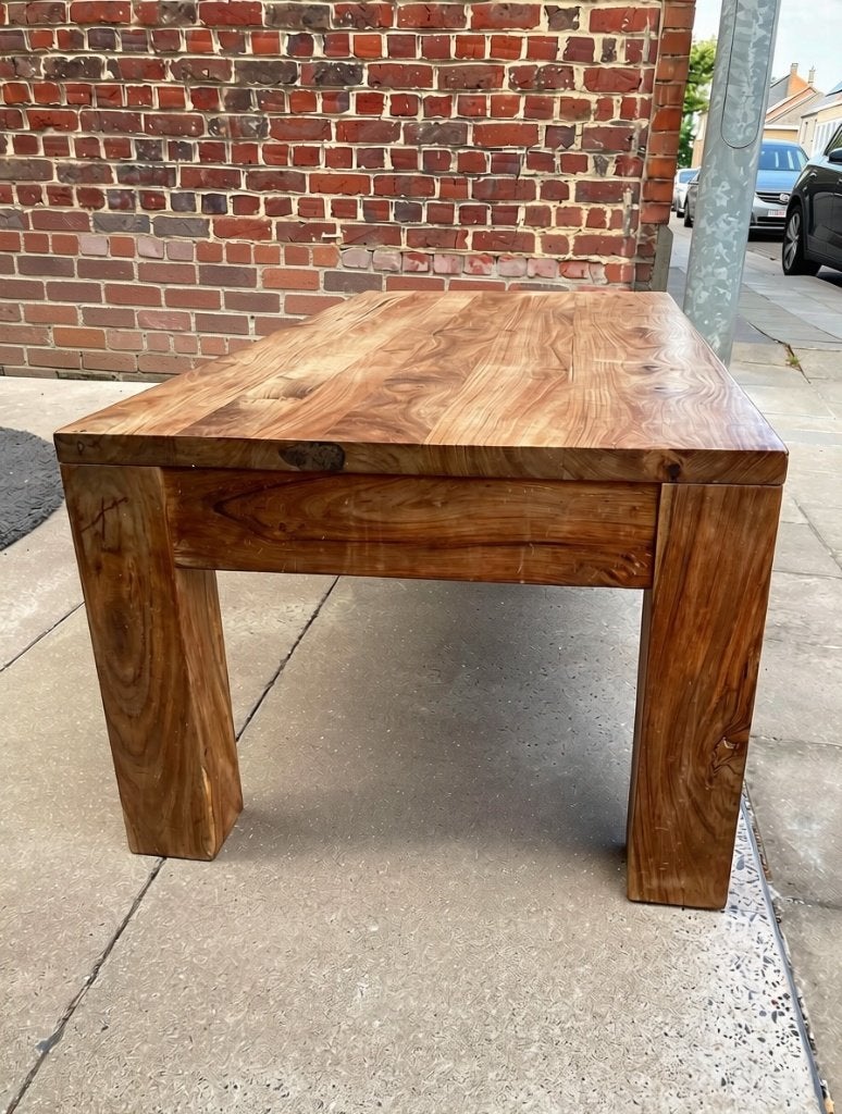 salontafel teak, Huis en Inrichting, Ophalen, Gebruikt, Teakhout