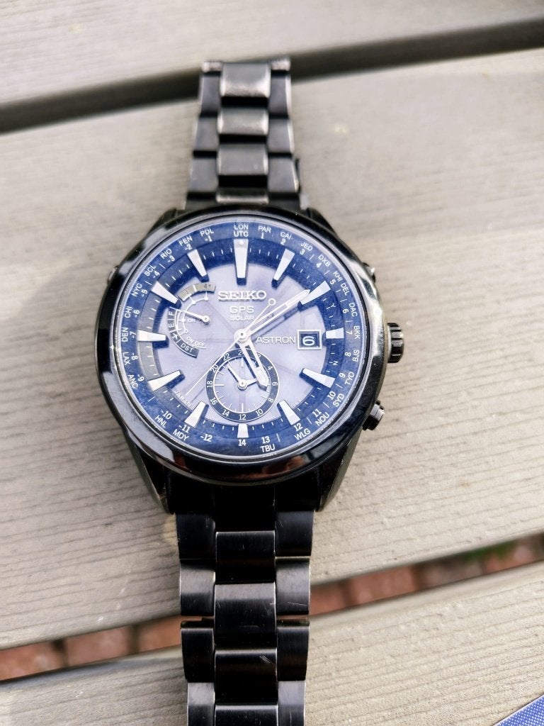 Seiko Astron, Handtassen en Accessoires, Ophalen, Gebruikt, Polshorloge, Overige materialen