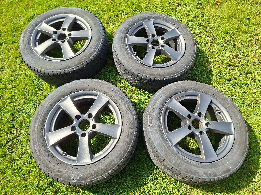 4 16" aluminium velgen voor BMW - Uitstekende staat, Auto-onderdelen, Banden en Velgen, Ophalen, Gebruikt, Velg(en), 16 inch