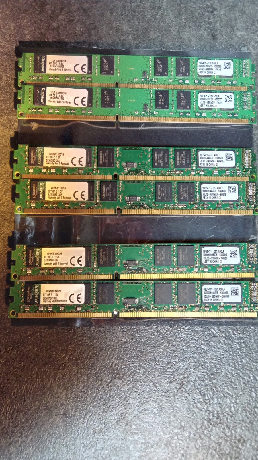 DDR3 16GB(2x8) 1600MTs CL11, Enlèvement, DDR3
