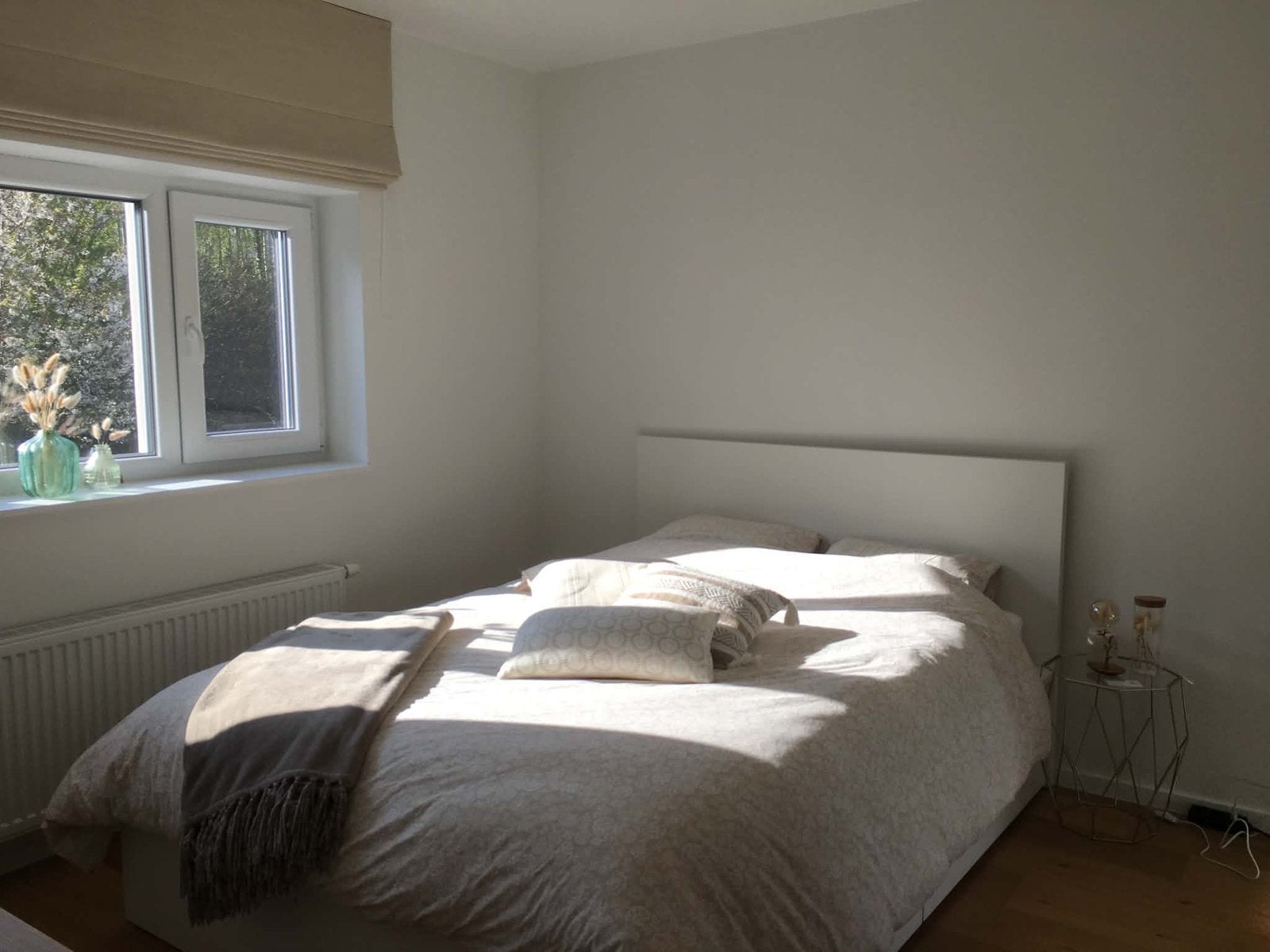 Ikea bed met schuiflades, Huis en Inrichting, Ophalen, Gebruikt, Wit, 140 cm