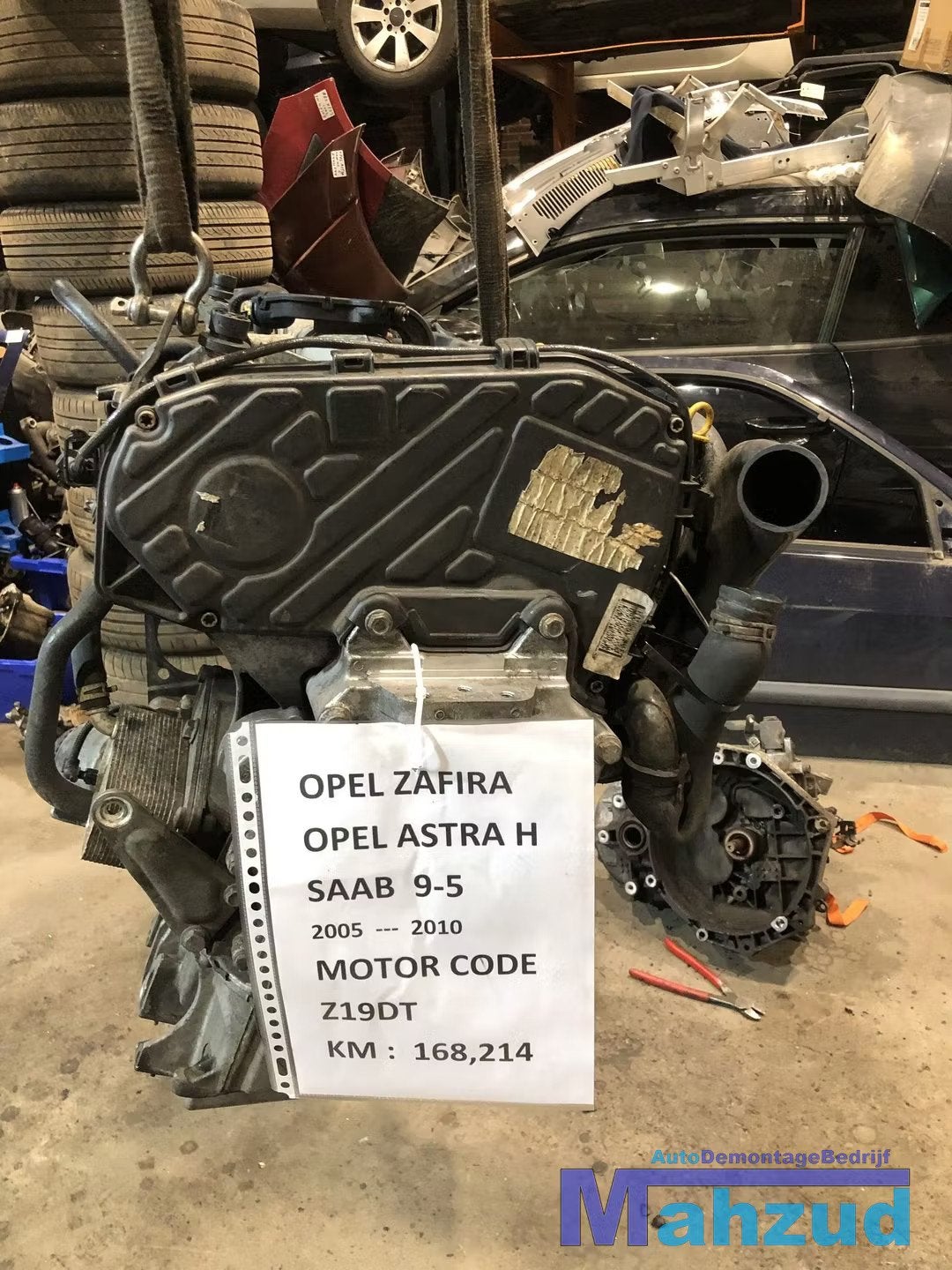 OPEL ZAFIRA B ASTRA H SAAB 9-5 1.9 CDTI MOTORBLOK Z19DT, Opel Automobile GmbH, Opel, Bahnhofsplatz 1
65423  Russelsheim am Main, DE