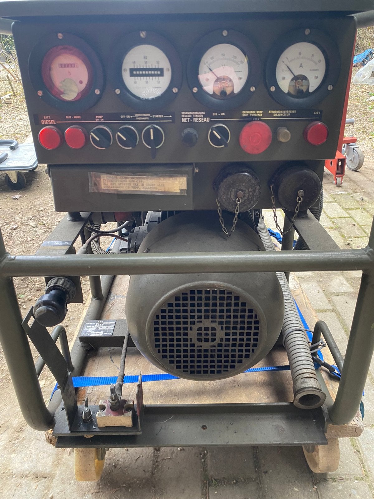 Groupe électrogène Hatz Diesel 3kva, Bricolage & Construction, Comme neuf, Démarrage électrique, Huile diesel, Moins de 5 kVA