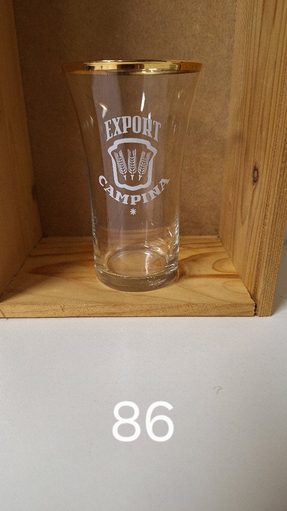 bierglas Campina Export (nr86), Ophalen, Gebruikt, Glas of Glazen, Overige merken