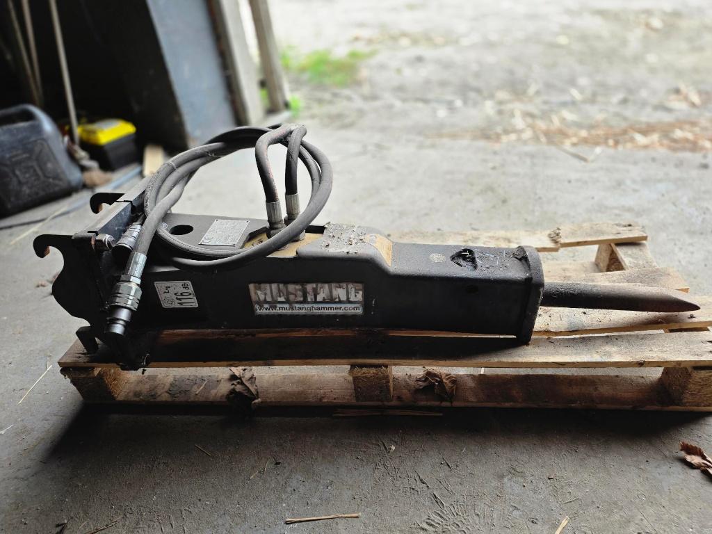 breekhamer  voor minigraver 1.5 -2 t, Ophalen of Verzenden, Graafmachine