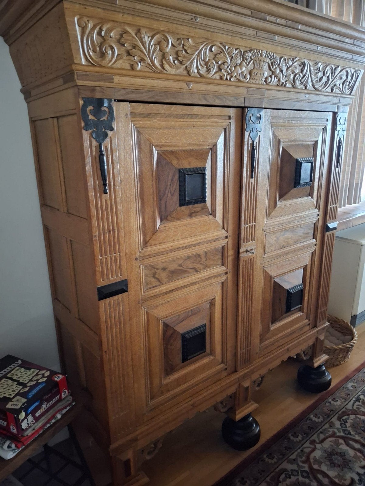 boîtier et horloge anciens, Antiquités & Art, Antiquités | Meubles | Armoires, Enlèvement
