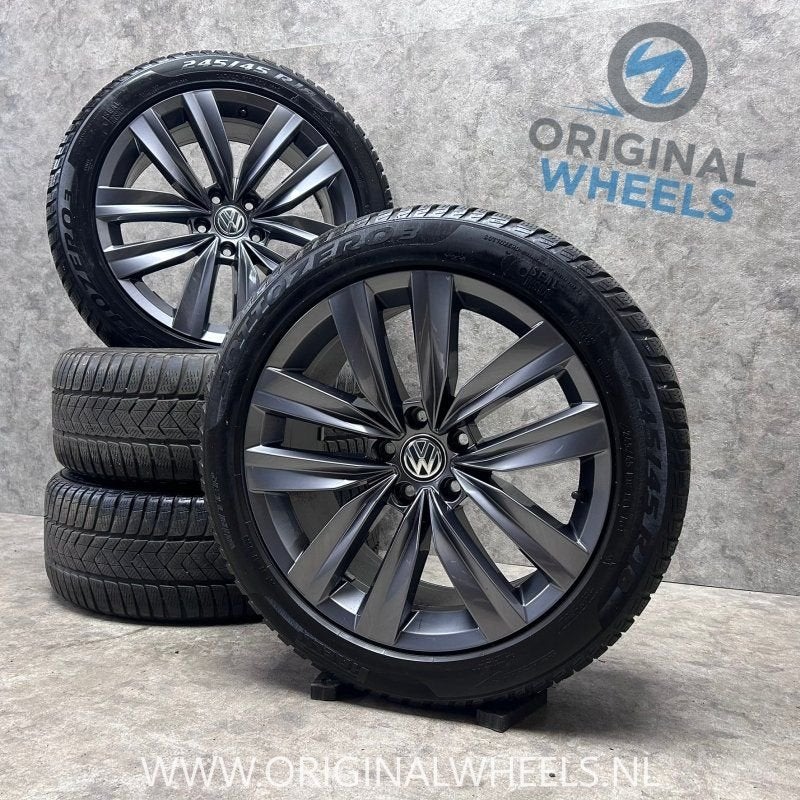 18 inch originele Almere velgen + winterbanden Volkswagen Ar, Pneus et Jantes, -, 18 pouces, Utilisé