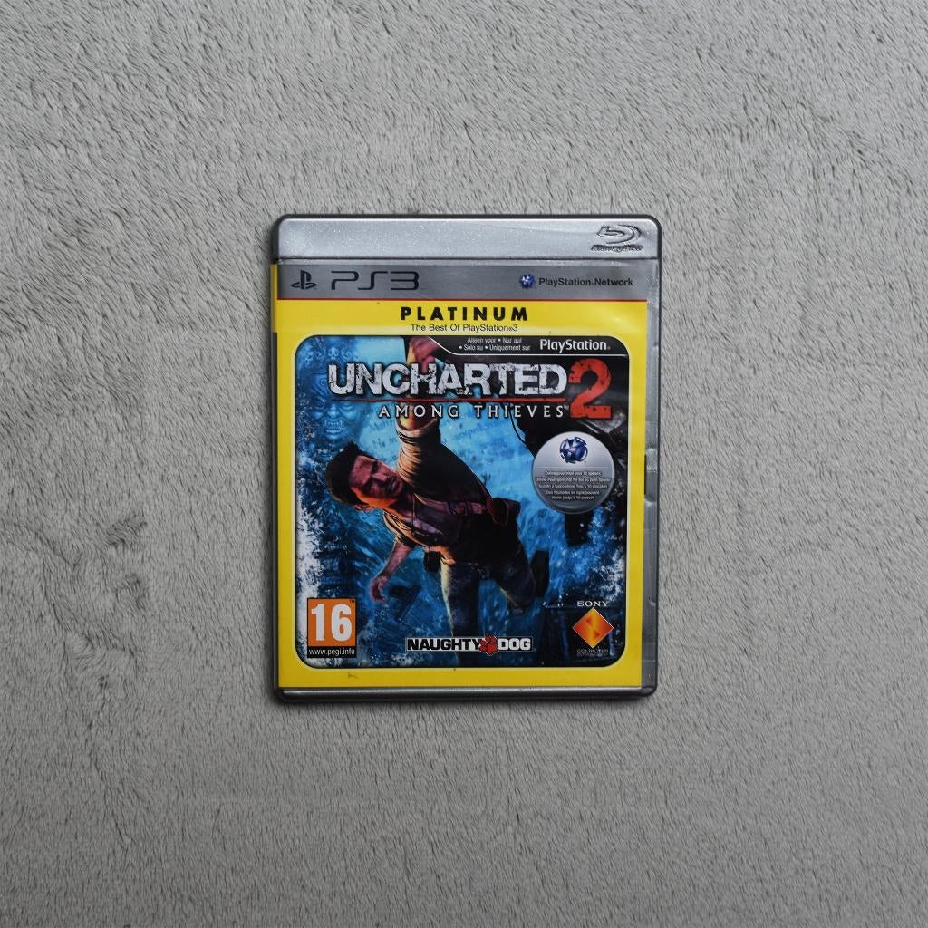 Uncharted 2 PS3 Platinum actie-avontuur Sony Edition OK, Games en Spelcomputers, Avontuur en Actie, Gebruikt, 1 speler, Ophalen of Verzenden