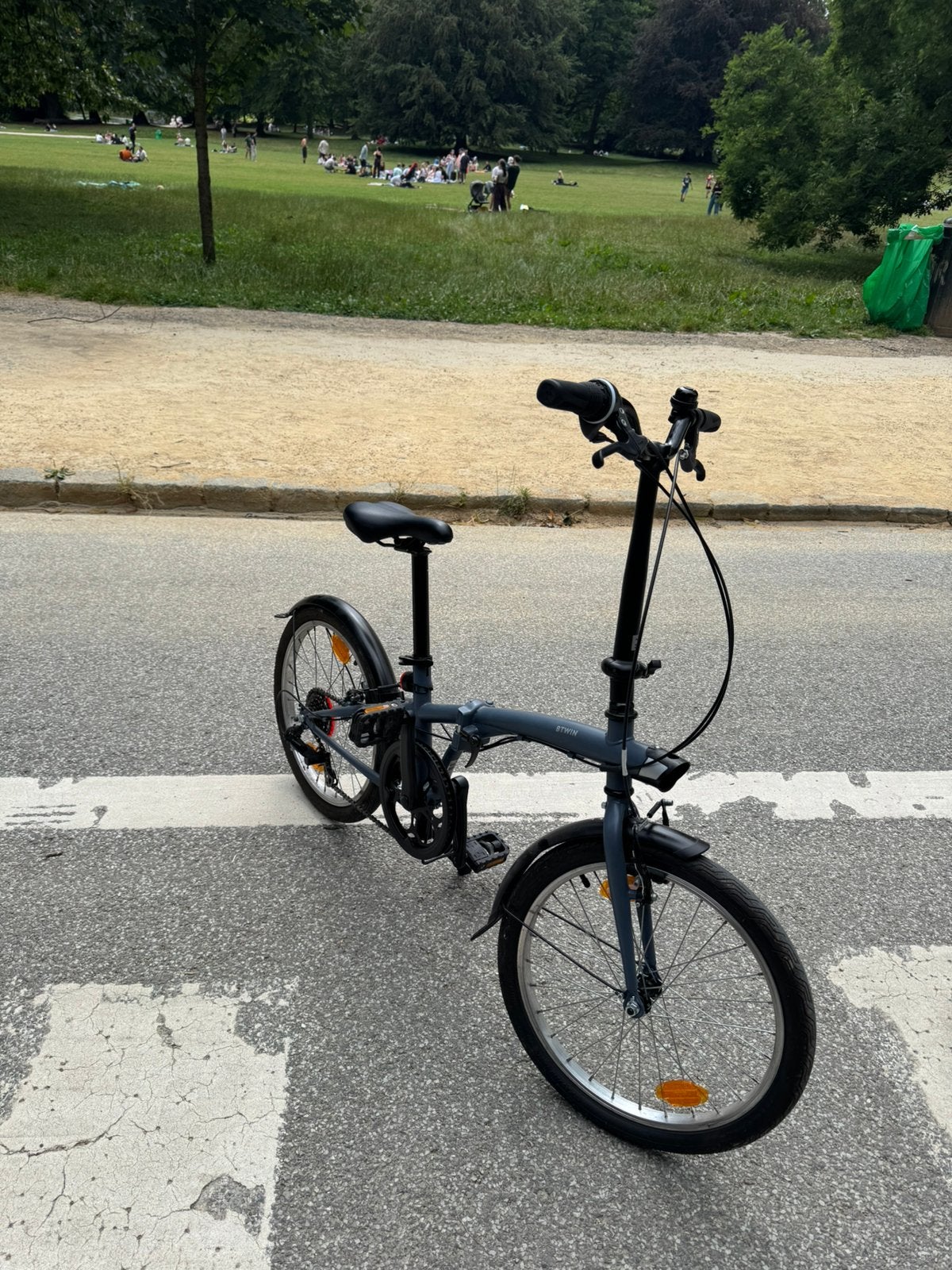 Vélo pliant BTWIN – État comme neuf – 250 €, Enlèvement ou Envoi, Comme neuf