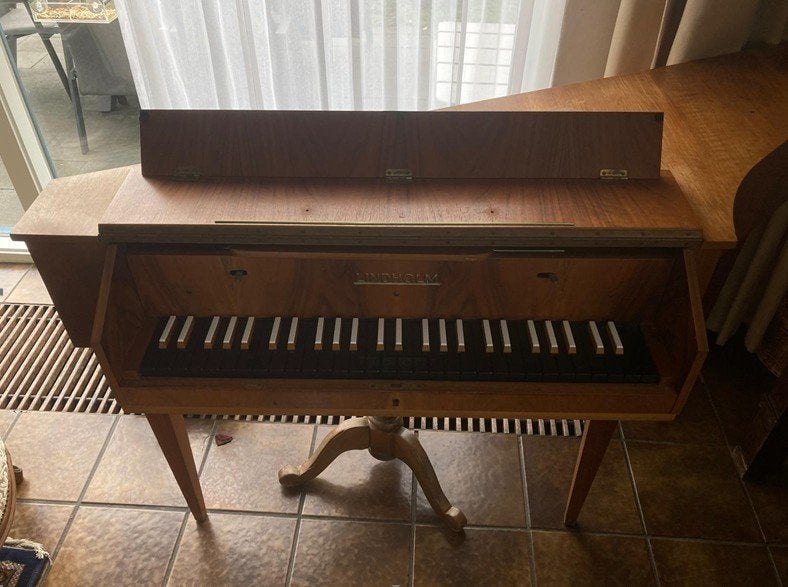 spinet lindholm, Muziek en Instrumenten, Snaarinstrumenten | Overige, Gebruikt, Overige typen, Ophalen