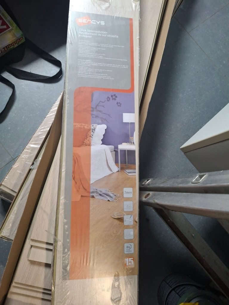 laminaat overschotje, Doe-het-zelf en Bouw, Ophalen, Nieuw, 5 tot 10 m², Laminaat