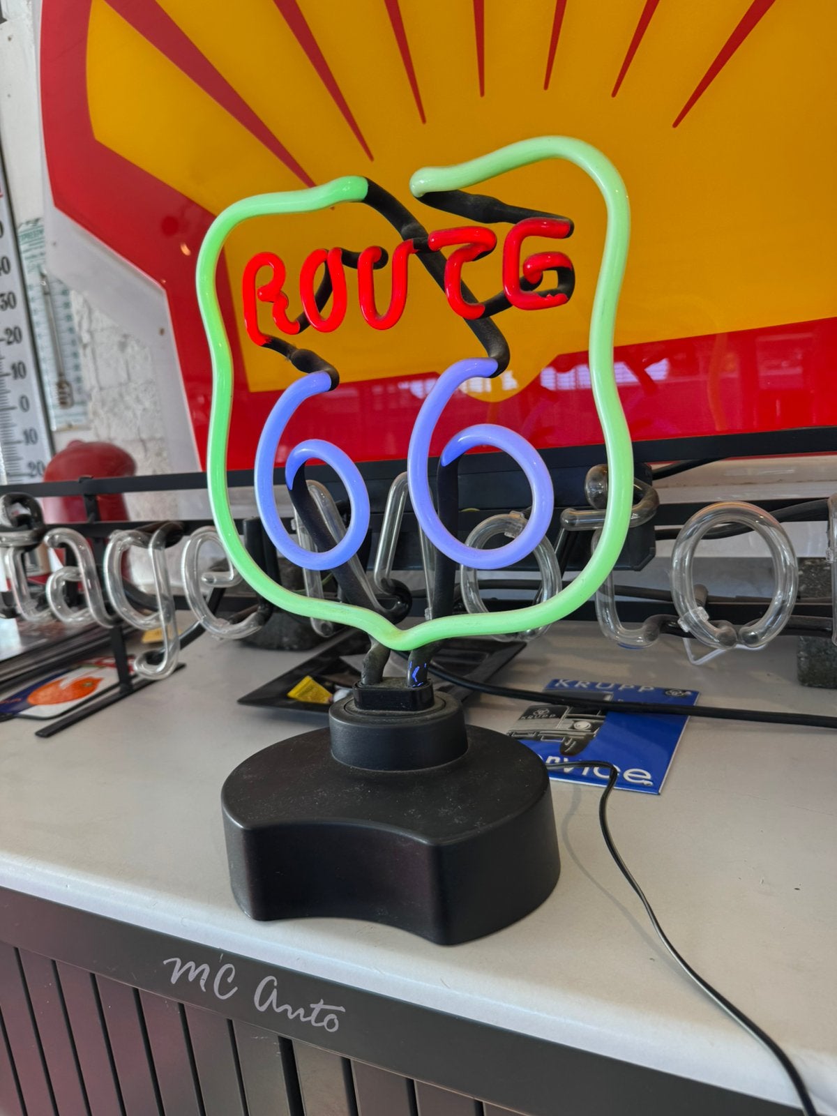 Route 66 NeoN, Ophalen, Gebruikt, ., Lichtbak of (neon) lamp