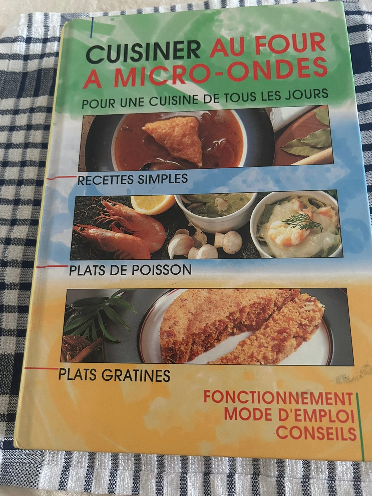 Livre Micro- ondes, Enlèvement, Comme neuf