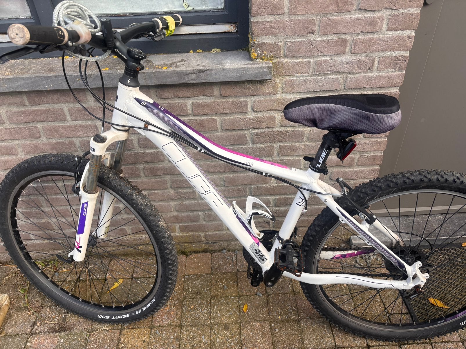 Fiets cube, Ophalen, Gebruikt